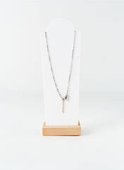 Collier argent LOTUS pour femme seconde vue