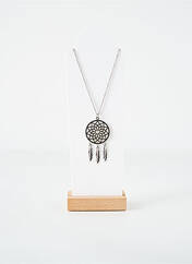 Collier argent LOTUS pour femme seconde vue