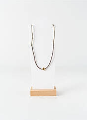 Collier or BELLE MAIS PAS QUE pour femme seconde vue