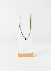 Collier or BELLE MAIS PAS QUE pour femme seconde vue