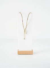 Collier or BELLE MAIS PAS QUE pour femme seconde vue