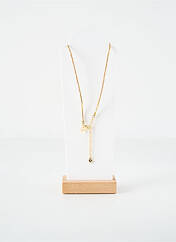 Collier or BELLE MAIS PAS QUE pour femme seconde vue