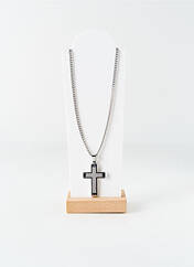 Collier argent LOTUS pour homme seconde vue