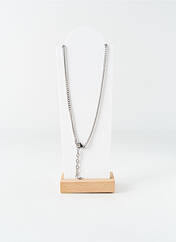 Collier argent LOTUS pour homme seconde vue