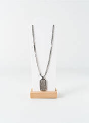 Collier argent LOTUS pour homme seconde vue