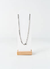 Collier argent LOTUS pour homme seconde vue