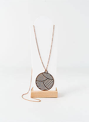 Sautoir rose PHEBUS pour femme