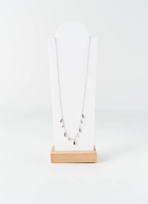 Collier matériaux argent argent LA COQUE DE NACRE femme