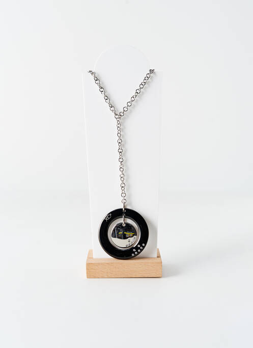 Collier ornement oxyde de zirconium argent GL PARIS femme