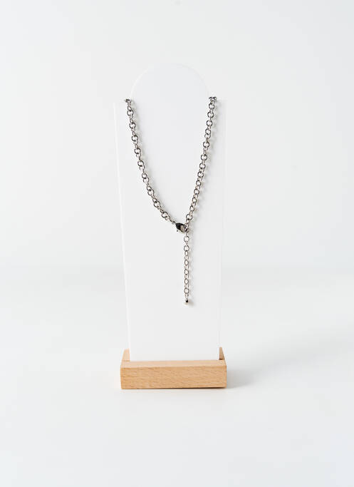 Collier ornement oxyde de zirconium argent GL PARIS femme