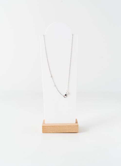 Collier matériaux argent argent LA COQUE DE NACRE femme