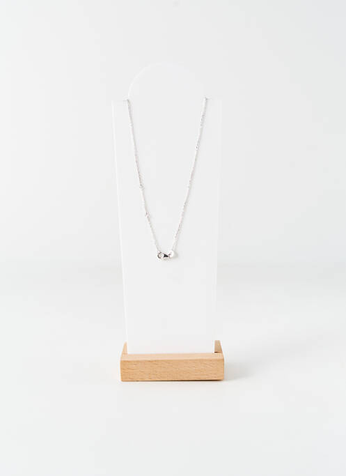 Collier matériaux argent argent LA COQUE DE NACRE femme