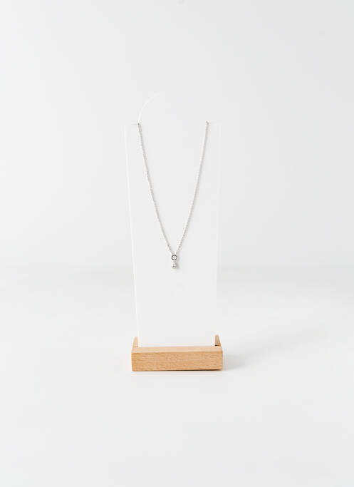 Collier matériaux argent argent COQUE DE NACRE femme