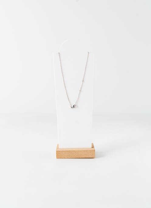 Collier matériaux argent argent COQUE DE NACRE femme