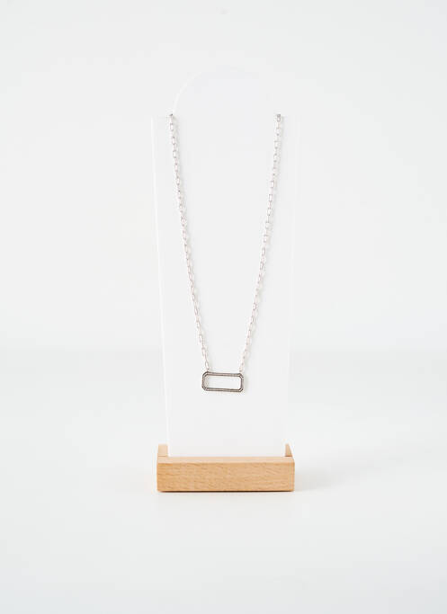 Collier matériaux argent argent LA COQUE DE NACRE femme