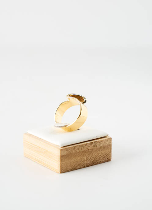Bague ornement oxyde de zirconium or GUY LAROCHE femme