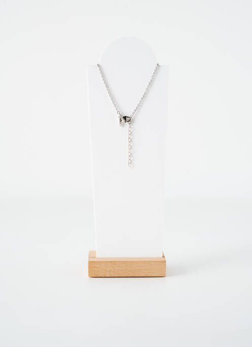 Collier argent LOTUS femme