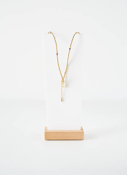 Collier or BELLE MAIS PAS QUE pour femme