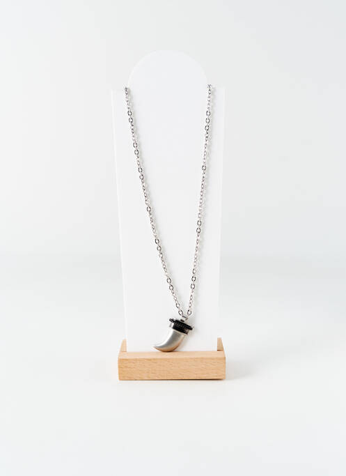 Collier argent GEMSTAR. PHEBUS pour homme