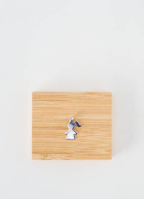 Pendentif argent COQUE DE NACRE pour fille