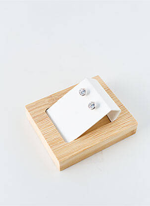Boucles d’oreilles matériaux argent argent CLEMENT COUTY femme