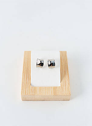 Boucles d’oreilles argent ROBBEZ MASSON femme