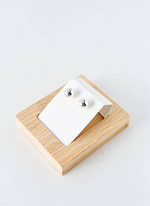 Boucles d’oreilles matériaux argent argent CLEMENT COUTY femme