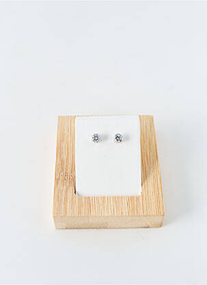 Boucles d’oreilles matériaux argent argent CLEMENT COUTY femme