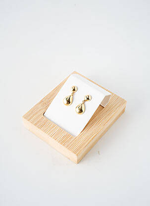 Boucles d’oreilles matériaux plaqué or or CLEMENT COUTY femme