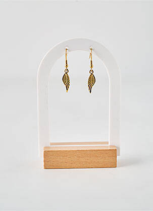 Boucles d’oreilles matériaux métal or ROBBEZ MASSON femme