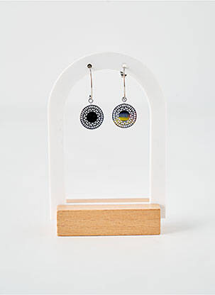 Boucles d’oreilles matériaux métal argent ROBBEZ MASSON femme