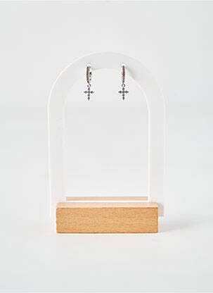 Boucles d’oreilles matériaux argent argent COQUE DE NACRE femme