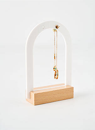 Boucle d'oreille mono matériaux plaqué or or ANA & CHA femme
