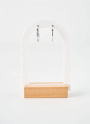 Boucles d’oreilles matériaux argent argent COQUE DE NACRE femme