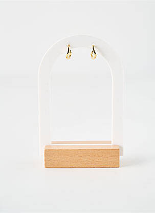 Boucles d’oreilles matériaux argent or SIF JAKOBS femme