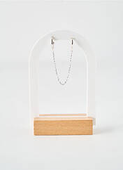 Boucle d'oreille mono argent CANYON pour femme seconde vue