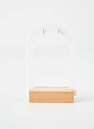 Boucles d’oreilles argent CANYON pour femme