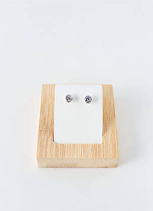 Boucles d’oreilles argent CLEMENT COUTY pour femme