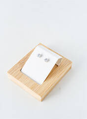 Boucles d’oreilles argent CLEMENT COUTY pour femme seconde vue