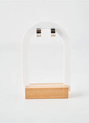 Boucles d’oreilles argent ROBBEZ MASSON pour femme seconde vue