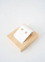 Boucles d’oreilles or COQUE DE NACRE pour femme seconde vue