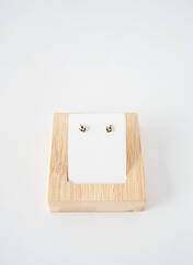 Boucles d’oreilles or COQUE DE NACRE pour femme seconde vue