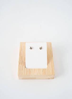 Boucles d’oreilles or COQUE DE NACRE pour femme