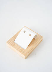 Boucles d’oreilles or COQUE DE NACRE pour femme seconde vue