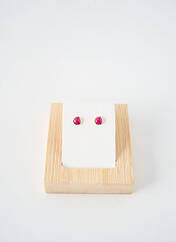 Boucles d’oreilles or COQUE DE NACRE pour femme seconde vue