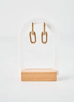 Boucles d’oreilles or COQUE DE NACRE pour femme