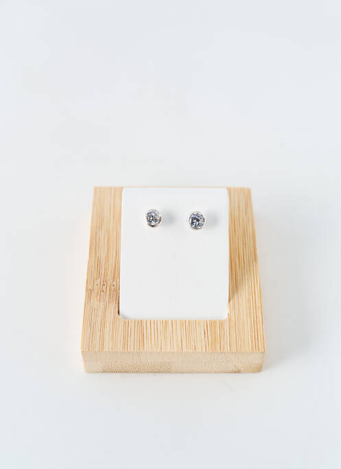 Boucles d’oreilles argent CLEMENT COUTY pour femme