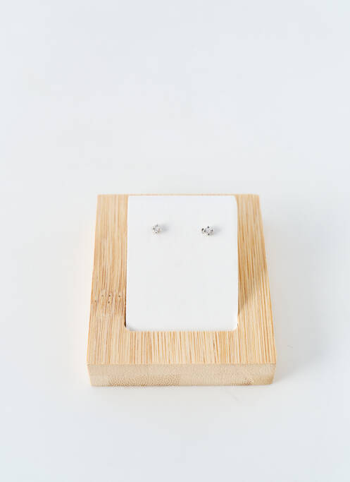 Boucles d’oreilles argent CLEMENT COUTY pour femme