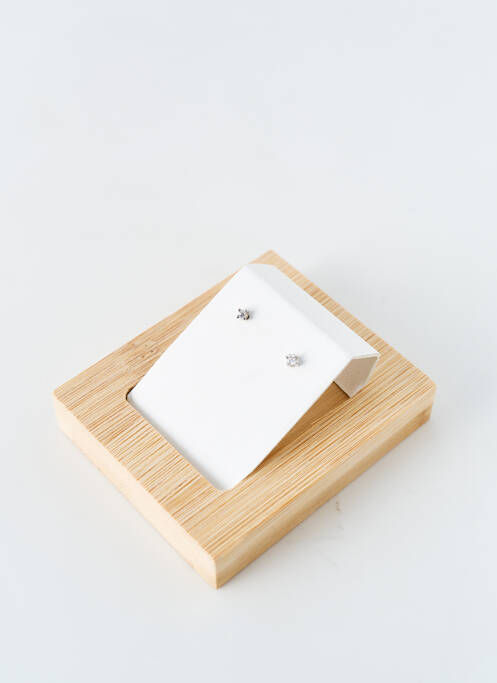 Boucles d’oreilles argent CLEMENT COUTY pour femme