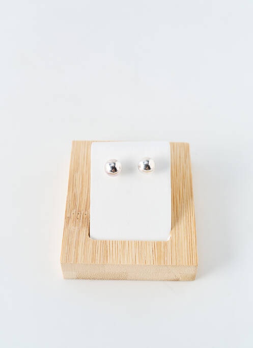 Boucles d’oreilles argent CLEMENT COUTY pour femme